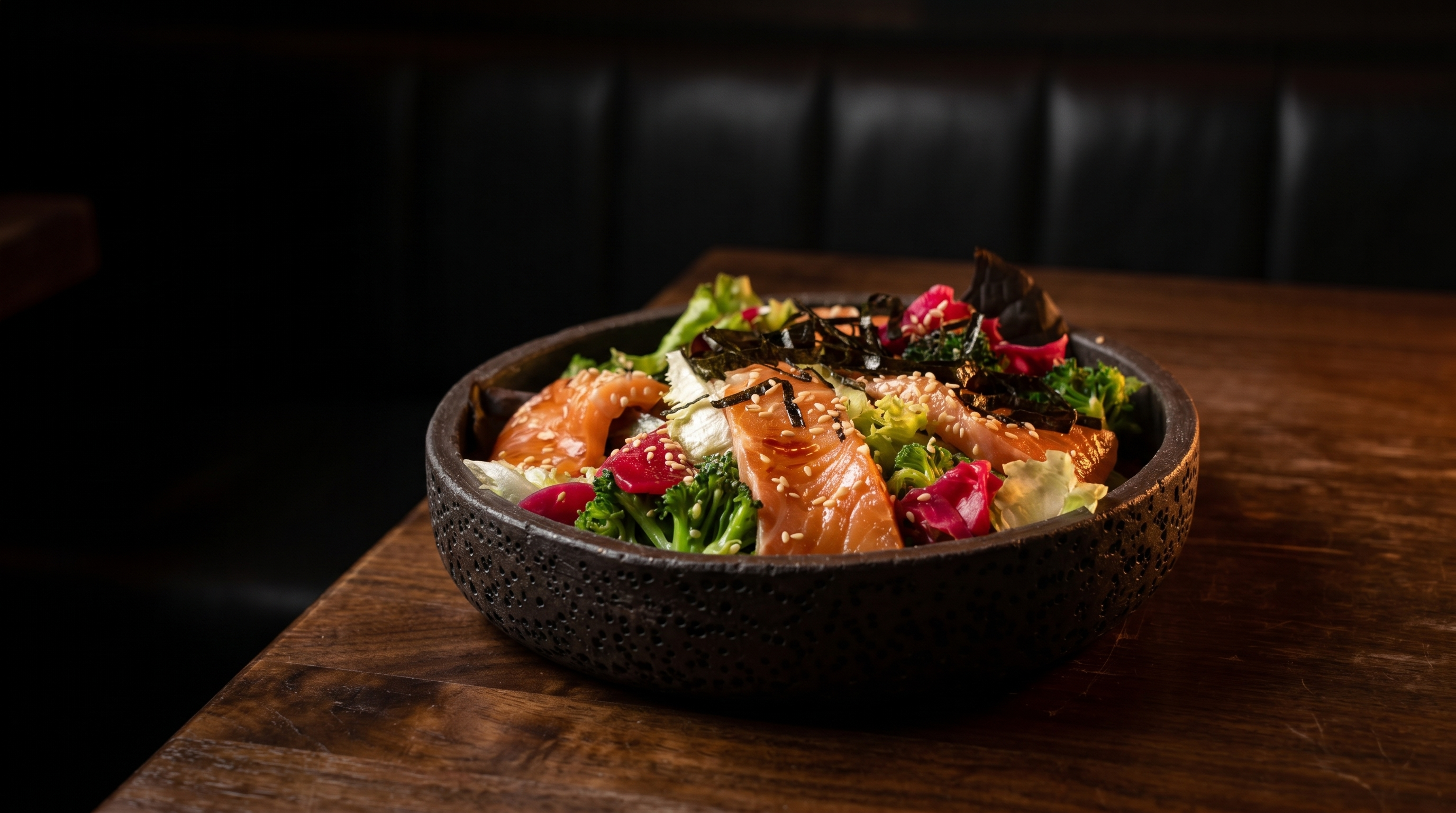 Green Salmon Gravlax Salatası — Konoha Fit